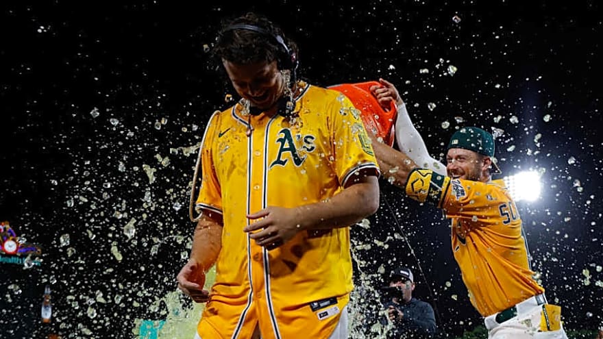 Nick Kurtz Continues Late-Inning Heroics in A&#39;s Walk-Off Over Houston Astros