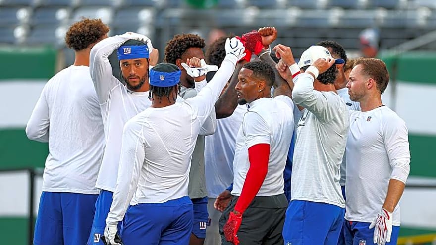 One Takeaway From Every Position Group on the Giants' Initial 53-Man Roster