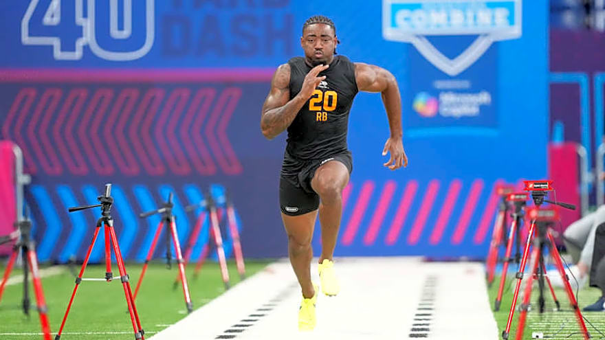 Saints Reportedly Have Eyes on Combine Standout RB