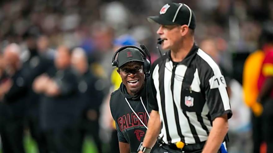 Raheem Morris Addresses Penalty Issues After 19 Flags on Thursday