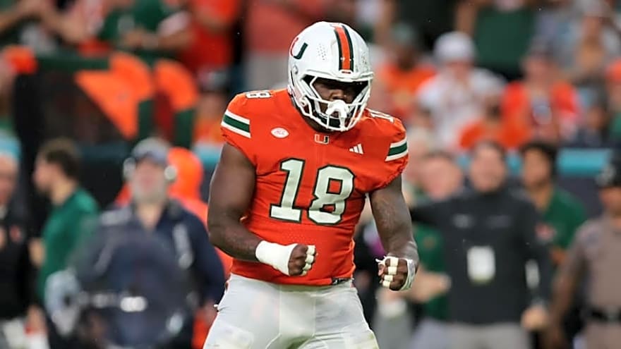 Miami&#39;s Star Edge Expected Back Against SMU, But Hurricanes Depth Continues to Flash