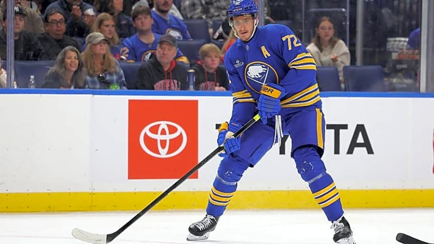 Sabres feature surprising line combinations in practice ahead of season opener