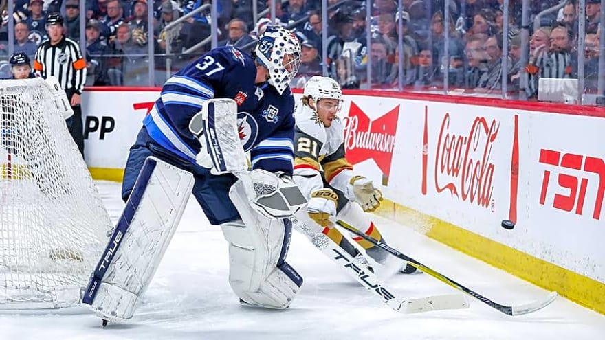 Bleacher Report proposes a controversial Vegas Golden Knights trade for Connor Hellebuyck