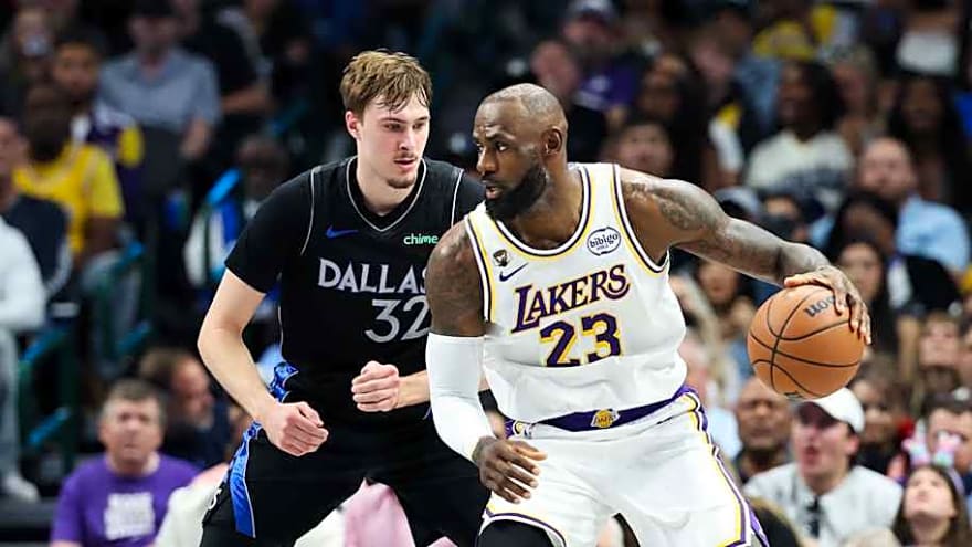 Mavericks' Cooper Flagg Has Made a 'Fan' Out of Lakers' LeBron James