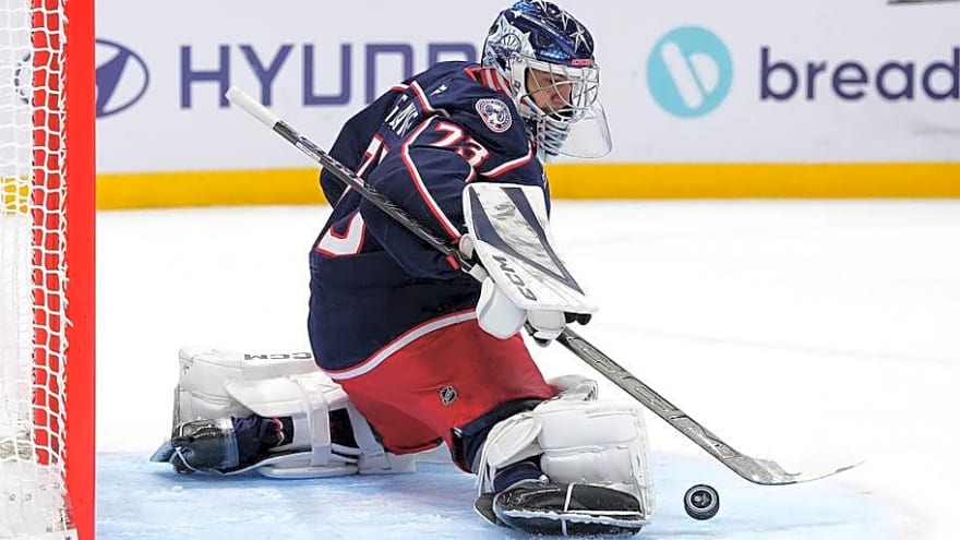 Should we be concerned about the goaltending for the Blue Jackets?