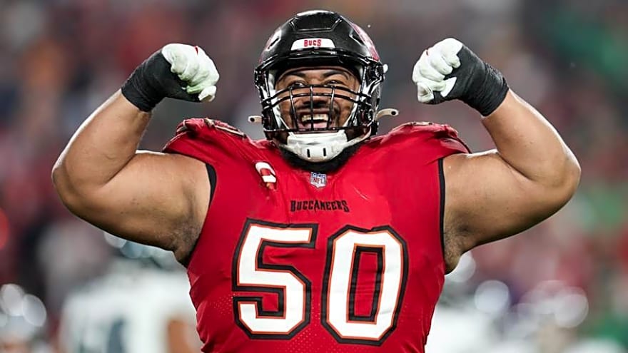 Massive Buccaneers defender named on the NFL&#39;s Top 100 Players list