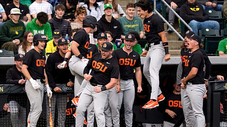 13th Ranked Oregon State Rallies Past Mercer 7-5 in Series Opener