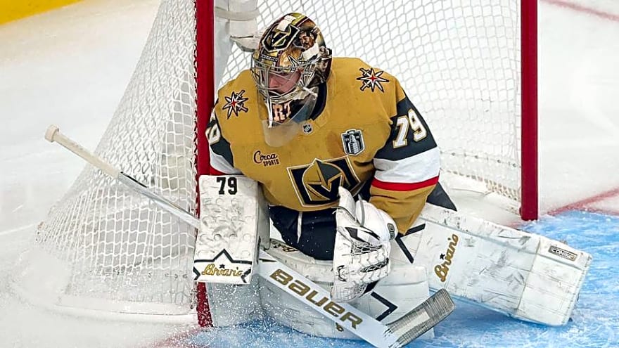 The Golden Knights' success with the goaltender won't just hinge on defensive play