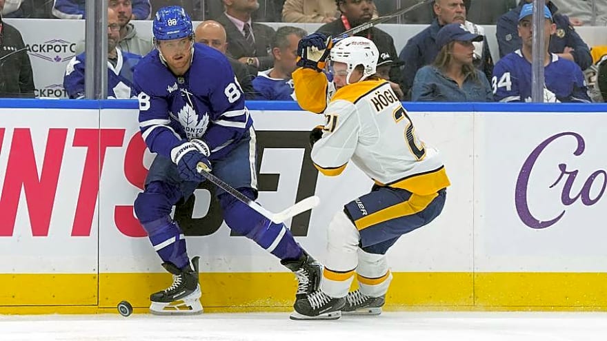 William Nylander's defensive statistics are cause for concern for the Maple Leafs