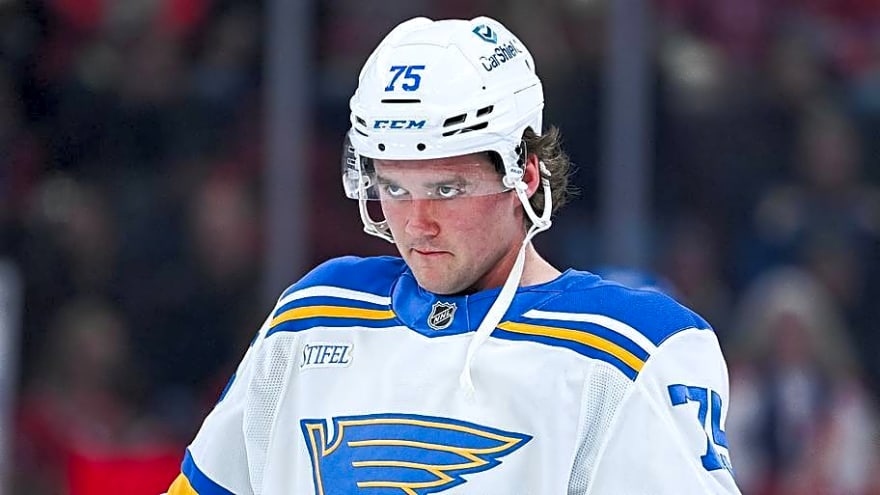 Tyler Tucker injury could create opportunity for Blues first-rounder