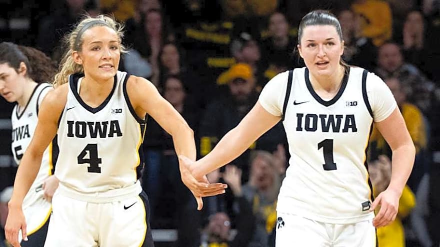 Iowa Jumps to No. 2 Seed in Bracketology
