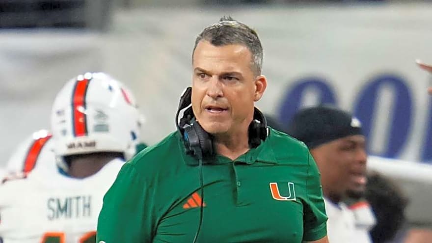 Everything Miami's Mario Cristobal Said Ahead of the Fiesta Bowl Against Ole Miss