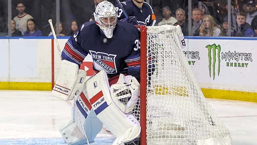 NY Rangers' Dylan Garand Faces First Major Test Against Lightning