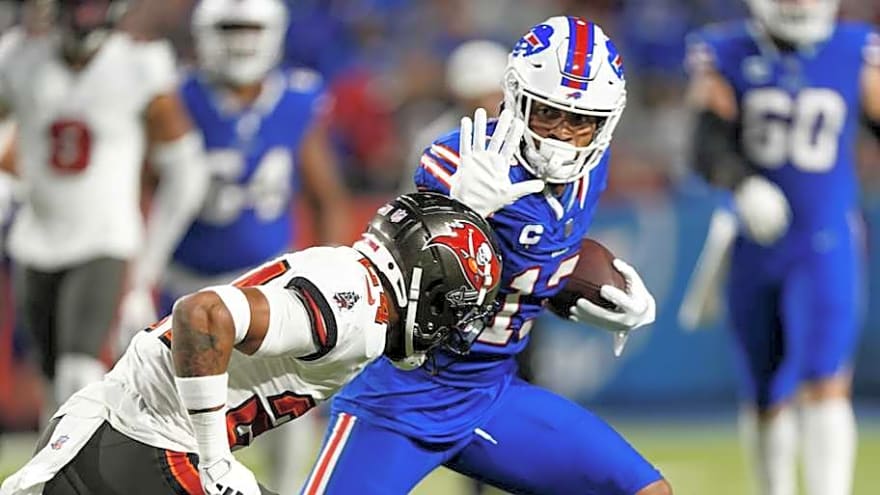 Bills attempt to boost WR corps by calling up postseason record holder to face Bucs