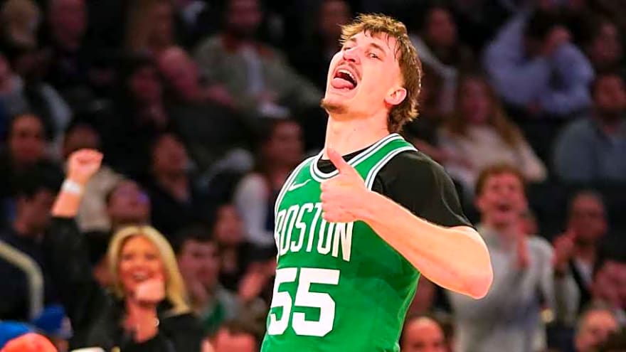 Celtics-Knicks Player Grades and Stats: Scheierman's 20 Nearly Saves Celtics in Loss