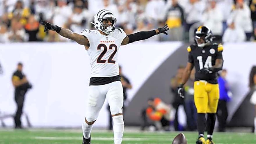 Geno Stone Pulls Down Pick-Six For Bengals First Touchdown Against Patriots