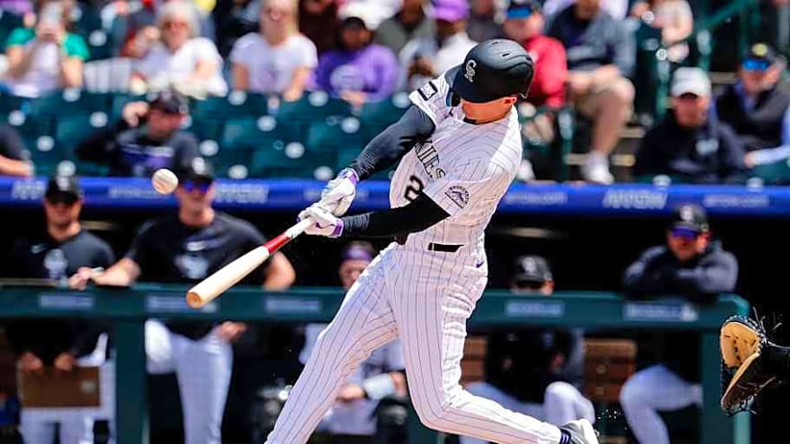 Rockies' Mickey Moniak Stays Hot, Extends Hit Streak into May