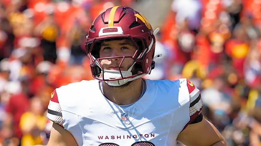 Commanders just made their stance on Ben Sinnott crystal clear in Week 2