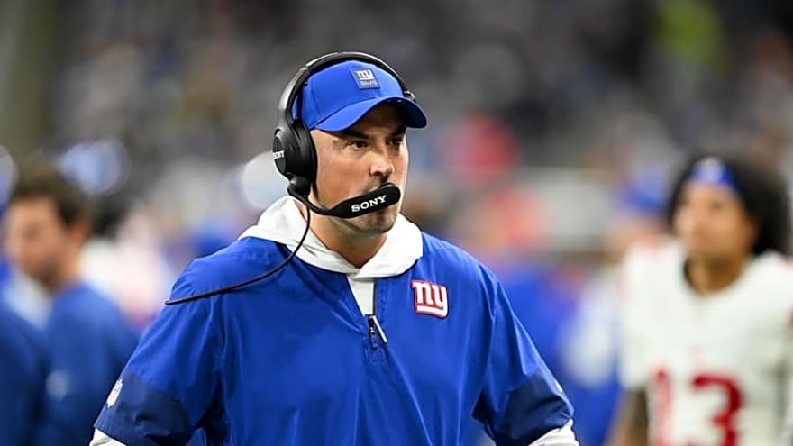 Giants Interim Head Coach Mike Kafka Unbothered by Criticism Over Lions Game Decisions
