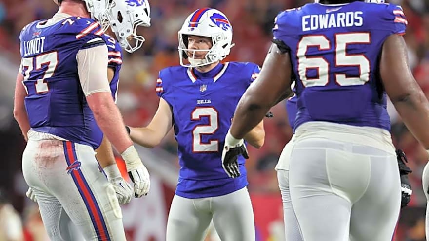 Tyler Bass' Kicking Future Certain After Bills Make Critical Financial Move