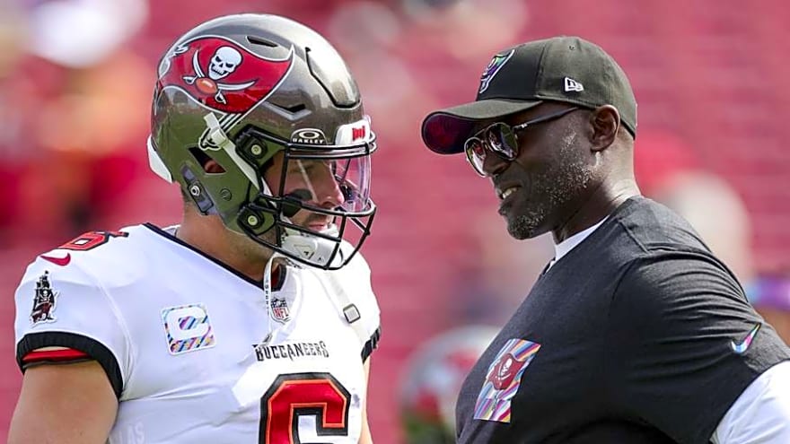 Buccaneers’ Todd Bowles Weighs In On Baker Mayfield-Kevin Stefanski Drama