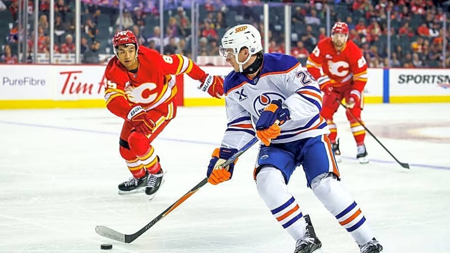 Oilers rookies dominate rival Flames in next gen showcase