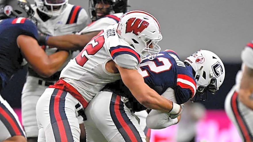Former Wisconsin Badgers linebacker named defensive MVP of East-West Shrine Bowl