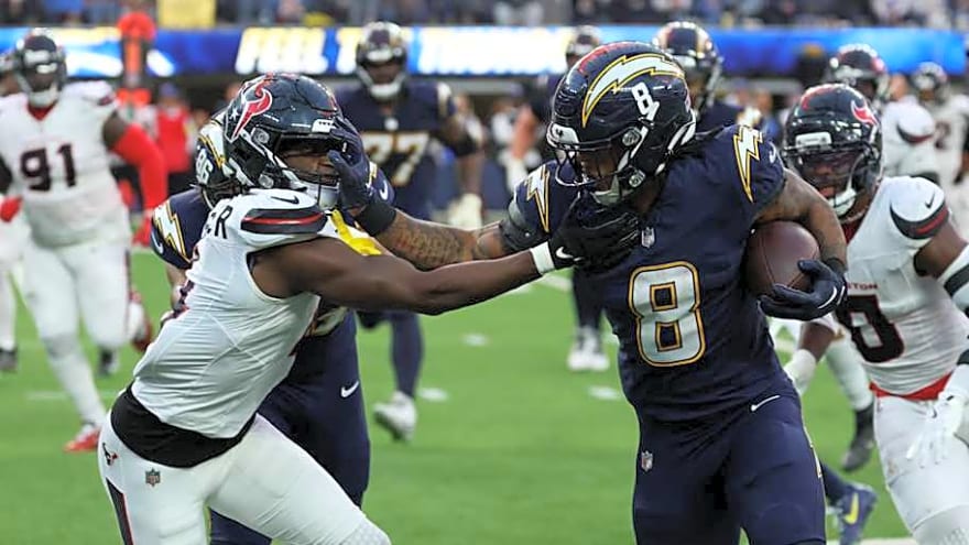 Chargers' Rookie Class Gets Glowing Grades from Pro Football Focus