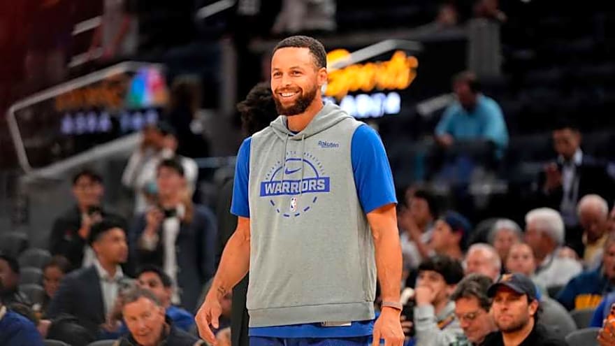 Warriors Announce Starting Lineup for Steph Curry's Return Game vs. Rockets