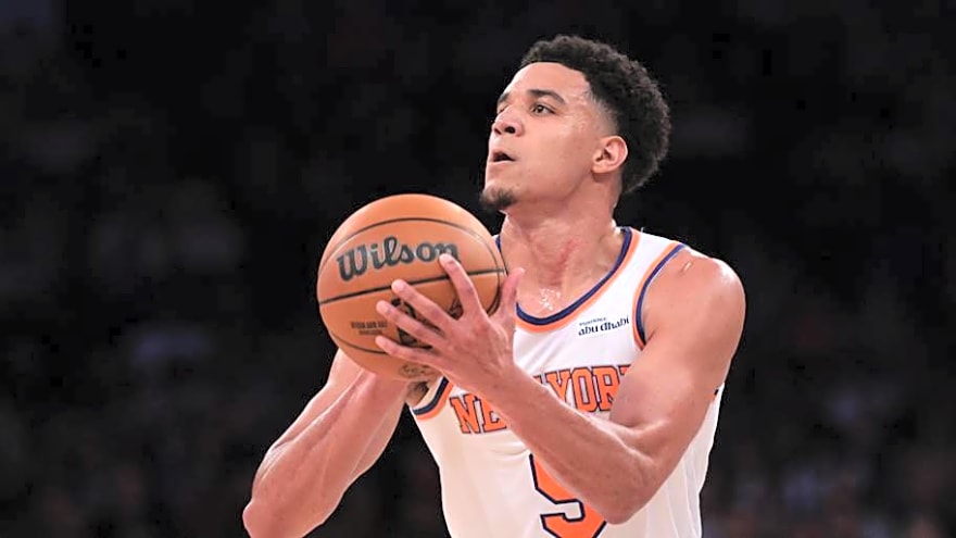 Knicks' Kevin McCullar Jr. Earned Unexpected Minutes vs. Hawks