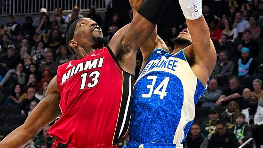 Where Do Giannis Antetokounmpo And Bam Adebayo Rank Among The NBA's Top 10 Duos?