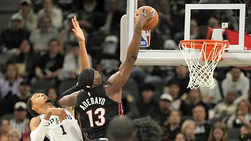 Bam Adebayo splashing past career norms in one statistic