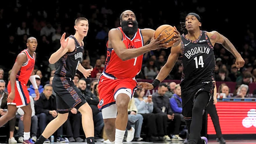James Harden Reflects on Time in Brooklyn Following Clippers Win Over Nets