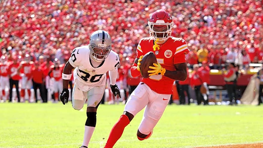 Chiefs injury update: Hollywood Brown returns to practice