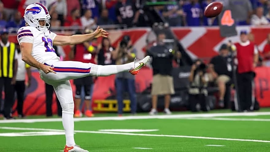 Bills Solve Punter Question, Agree to Terms With Familiar Face Mitch Wishnowsky