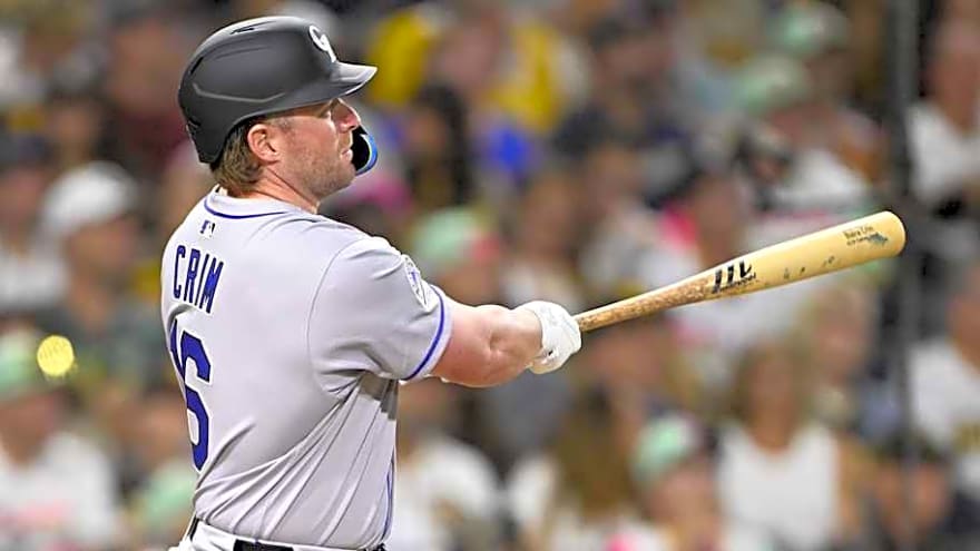 Rockies Should Give Blaine Crim Room to Win First Base Job in Spring Training