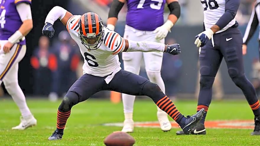 It sounds like the Bears could be without Kyler Gordon for the rest of the year