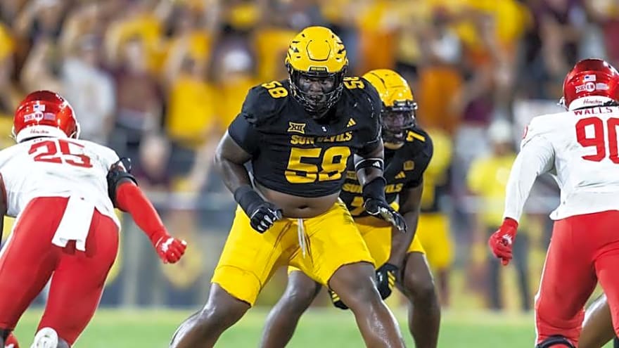 Two Offensive Linemen Rising on Texans' Draft Board