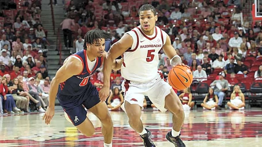 NBA Draft: Arkansas Freshman Duo Leads Razorbacks Past Samford