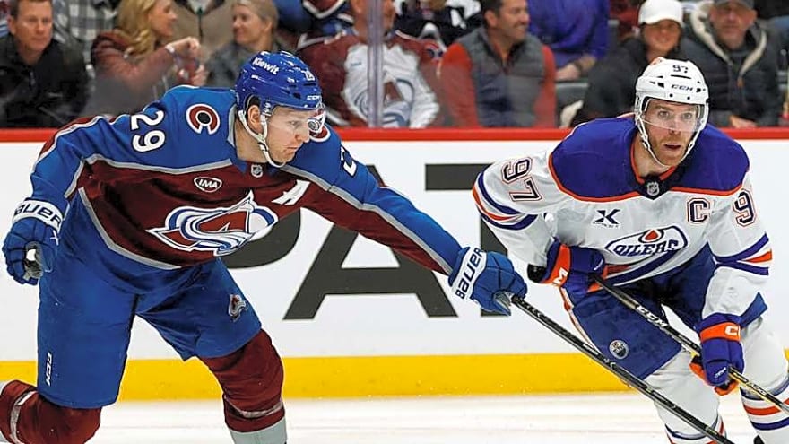 Two Art Ross Contenders Collide as Oilers Visit Avalanche