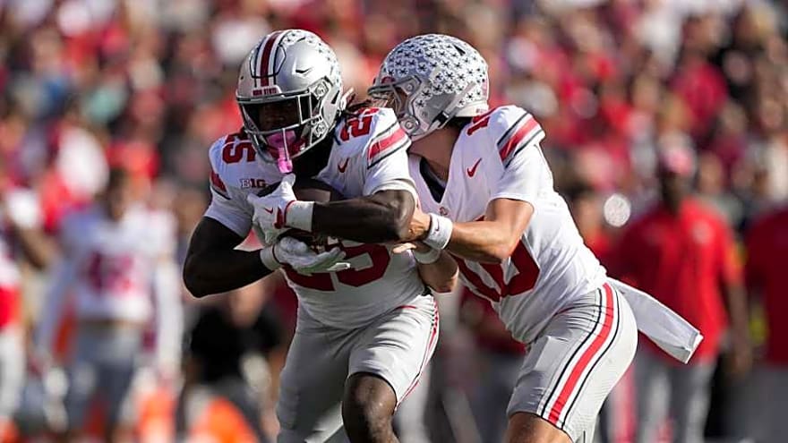 Ohio State Buckeyes still need to figure out running back rotation soon