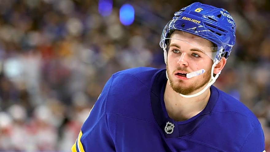 Zach Benson praises unsung Sabres teammate: 'Shows the dog he has in him'