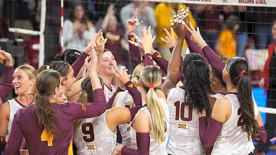 Riding Hot: Arizona State Volleyball Win Streak Continues in Comeback Fashion