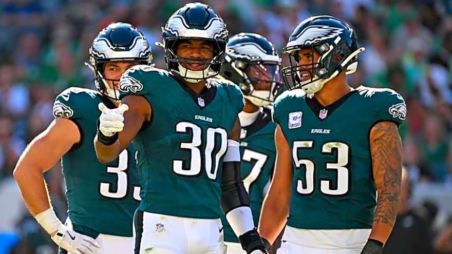 Eagles Made Surprise Jihaad Campbell Decision Vs. Bears