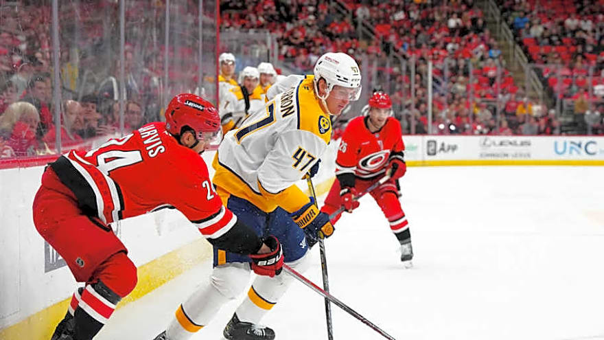 Predators Center Returns as Second-Time Dad