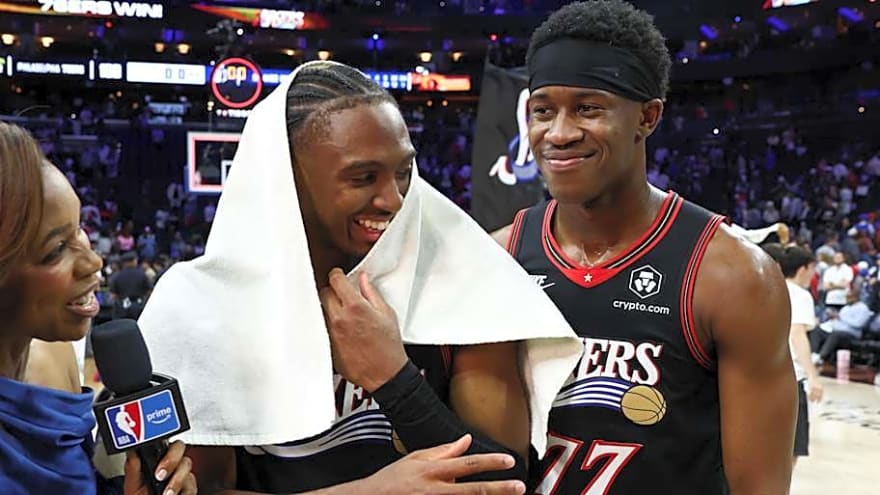 Tyrese Maxey and VJ Edgecombe Are Running Toward the Fire