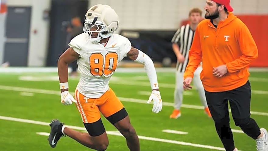 Six Tennessee Football Freshmen Spoke to the Media Following Spring Practice No. 3