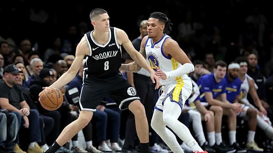 Nets' Egor Demin Catches Fire From Three-Point Range in Loss to Warriors
