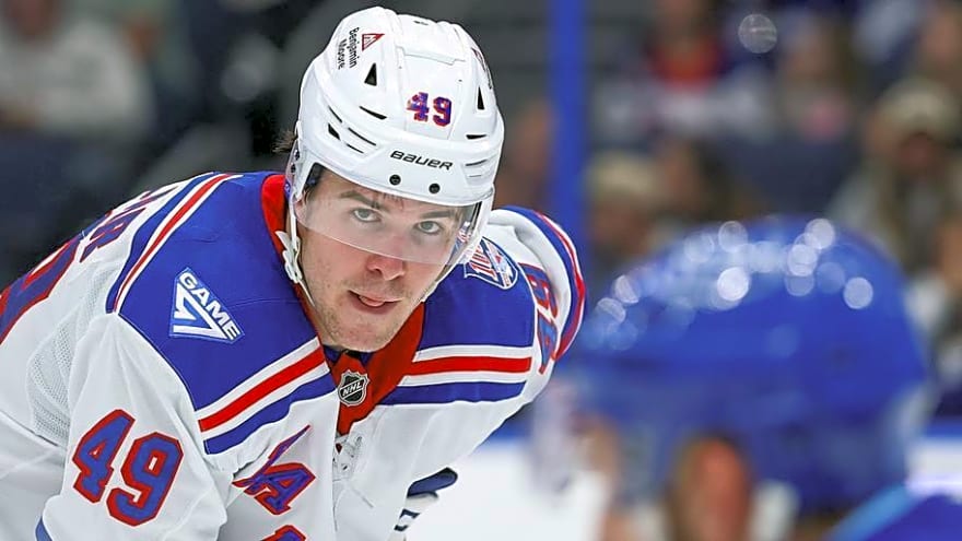 Jaroslav Chmelar Losing Grip on NY Rangers Roster Spot