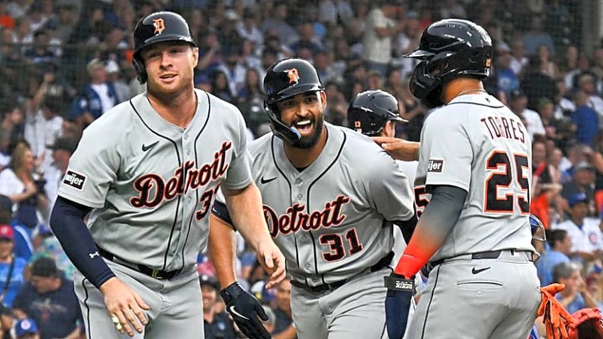 Tigers Unveil Starting Lineup Looking to Clinch Series vs. Cubs